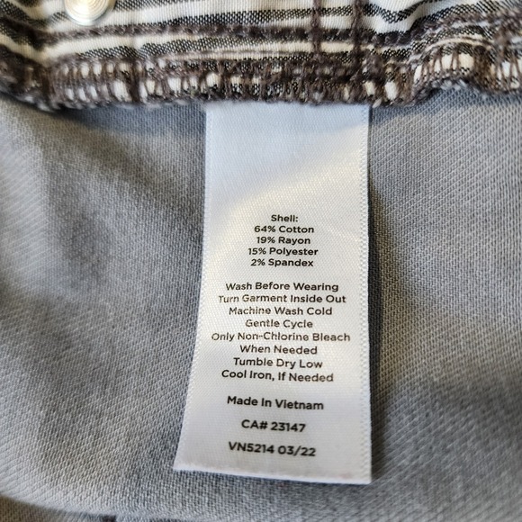 Talbots Slimming Abstract‎ Leopard Jeggings Women's Size 16 High Rise Neutral - Picture 4 of 10